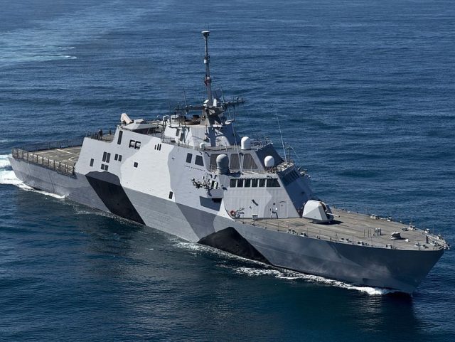 The USS <em>Freedom</em> (LCS-1).