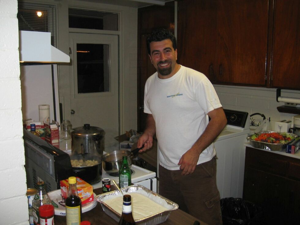 Bulent Altan prepares his "Turkish Goulash."