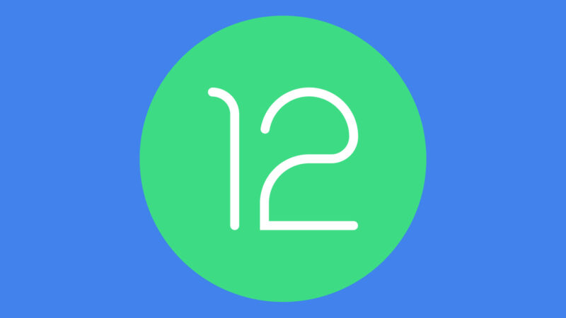 The Android 12 logo. 