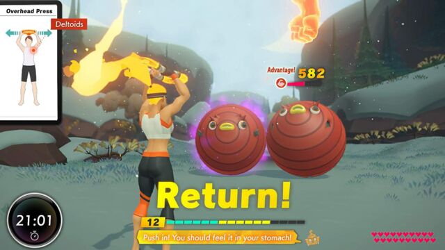 <em>Ring Fit Adventure </em>is both a lite RPG and a useful fitness game for the Nintendo Switch.