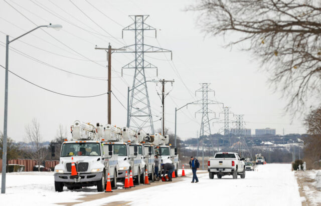 While bad weather can damage transmission hardware, so far, most of Texas' problems appear to be on the generation-side.
