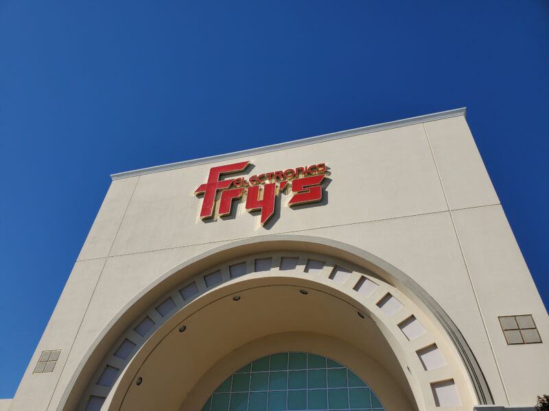 Has Fry's given up? Last time I went to fry's in Plano was before