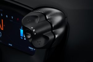 The powertrain selector of a McLaren Artura