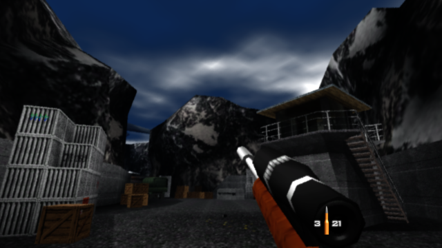 The Dam level in 'GoldenEye 007' for N64 vs 'GoldenEye 007