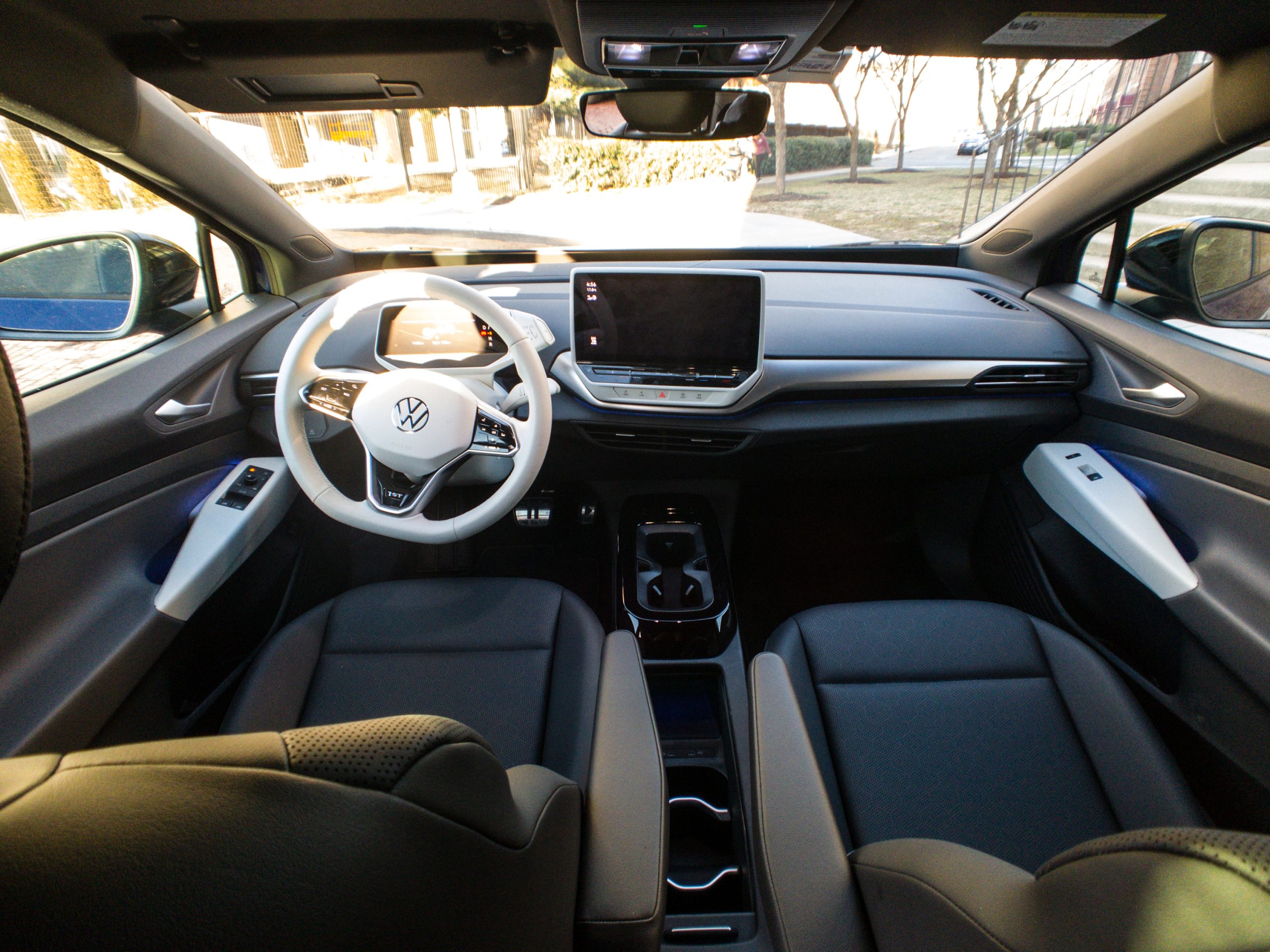 The interior of a VW ID.4