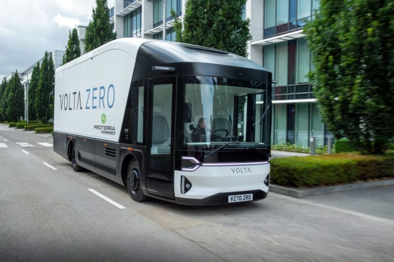 The Volta Zero commercial delivery truck should go into production by 2022.