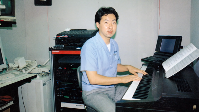 Technology Photos like this one of Koji Kondo at work provide crucial clues to reconstructing the original samples behind old game music.