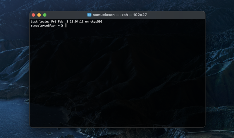 Users can install Homebrew via the Terminal in macOS.