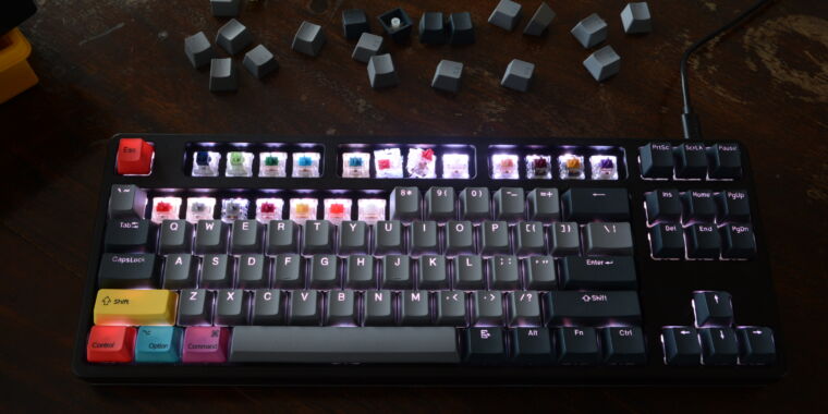 Tap my way through the mechanical keyboard rabbit hole with the Drop CTRL