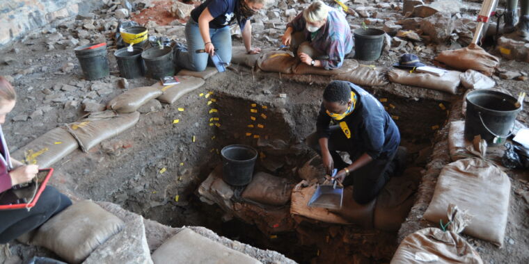 Vor 105.000 Jahren haben die Menschen in der Kalahari-Wüste eine komplexe Kultur erfunden