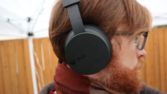 Microsoft's gaming-focused Xbox Wireless Headset.