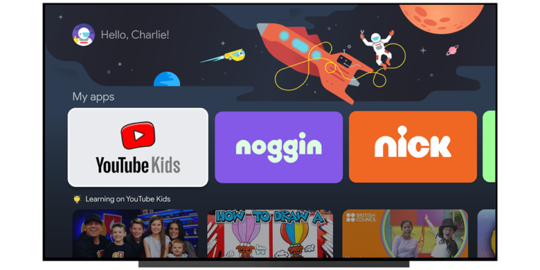 Google TV takes a baby step towards multi-user support with “child profiles”