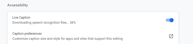 Chrome Brings Live Captioning To Any Web Audio Source Ars Technica