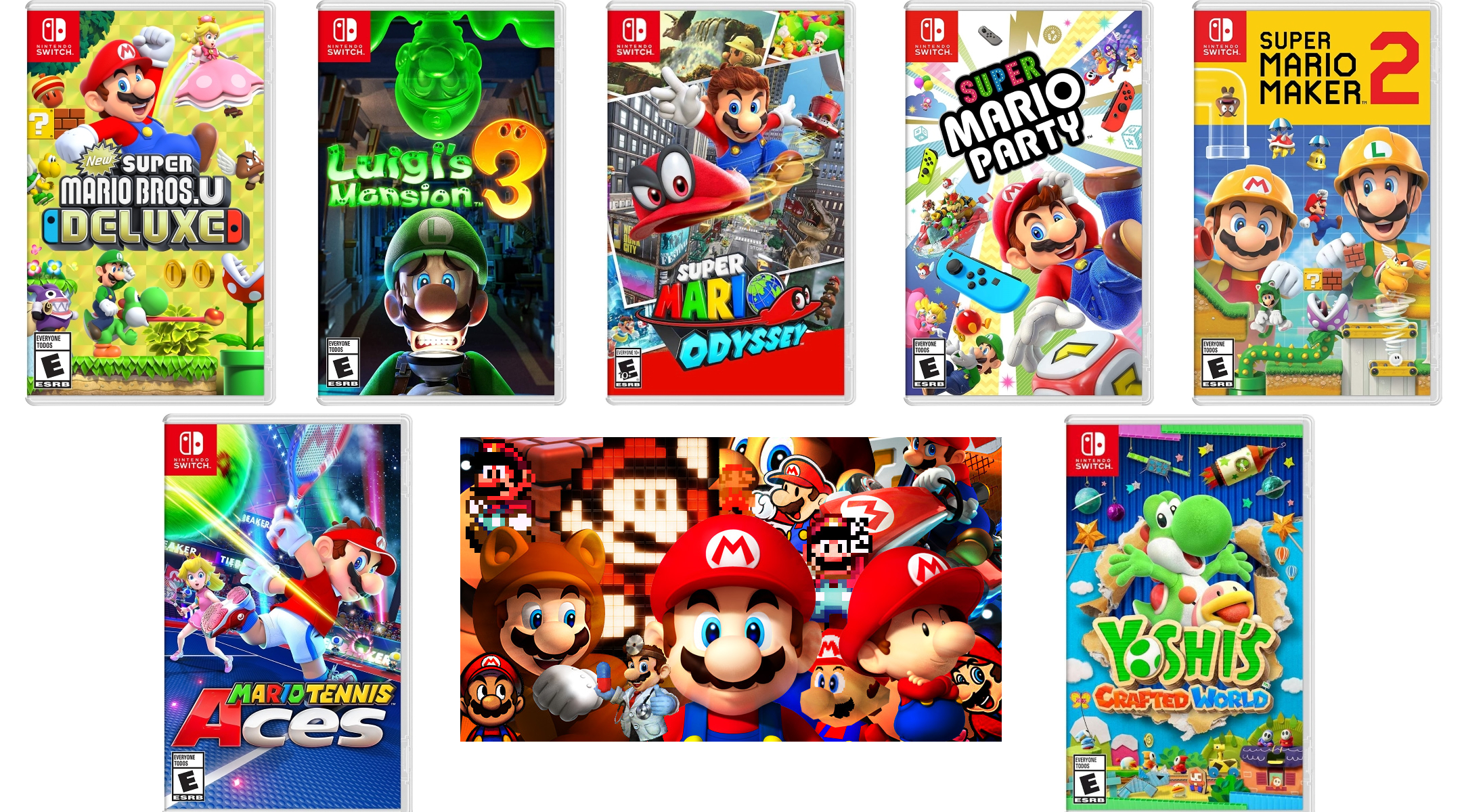 Mario Day 2021 sales discount several Mario games for Nintendo 