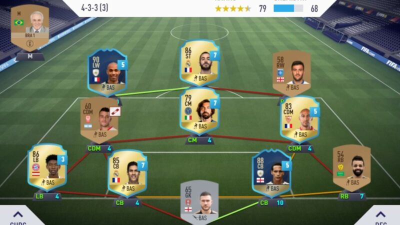 EA has convinced a set of class-action lawyers that there isn't a secret algorithm affecting the results for <em>FIFA</em> Ultimate Team squads like this one.