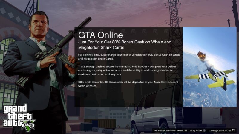 Hacker reduces GTA Online load times by roughly 70 percent  Ars Technica