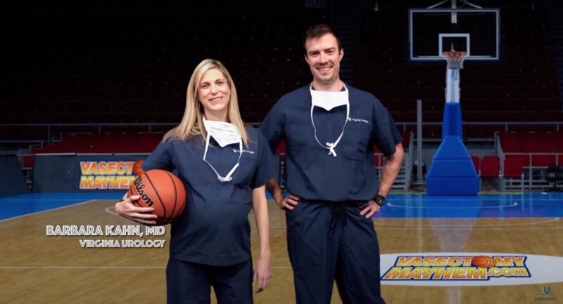 Ballsy vasectomy ads get foul call from NCAA