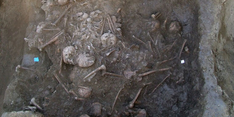 Ancient massacres yield the victims’ DNA