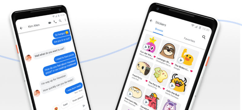 Google Messenger is the largest RCS app out there. 