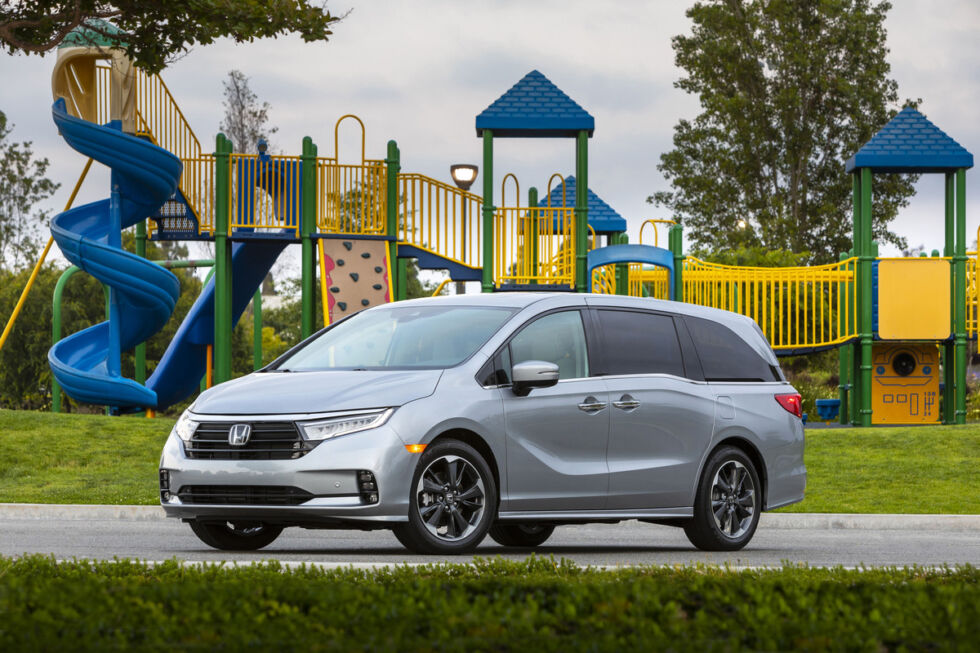The Honda Odyssey is a fine-looking minivan, and it's pretty good to drive, too. 