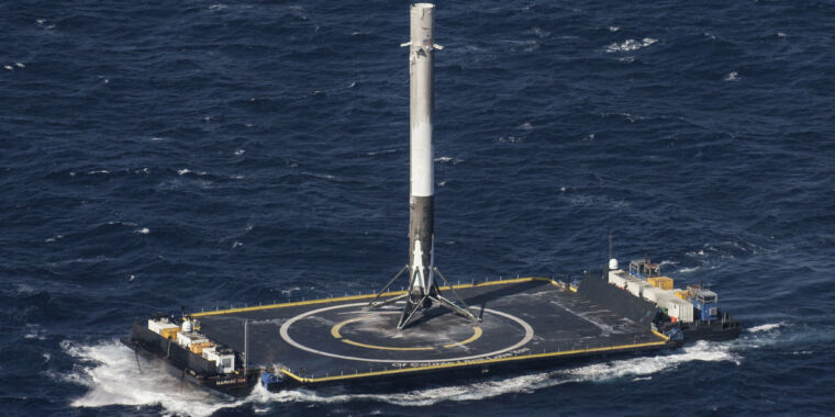 SpaceX landed a rocket on a boat five years ago – it changed everything