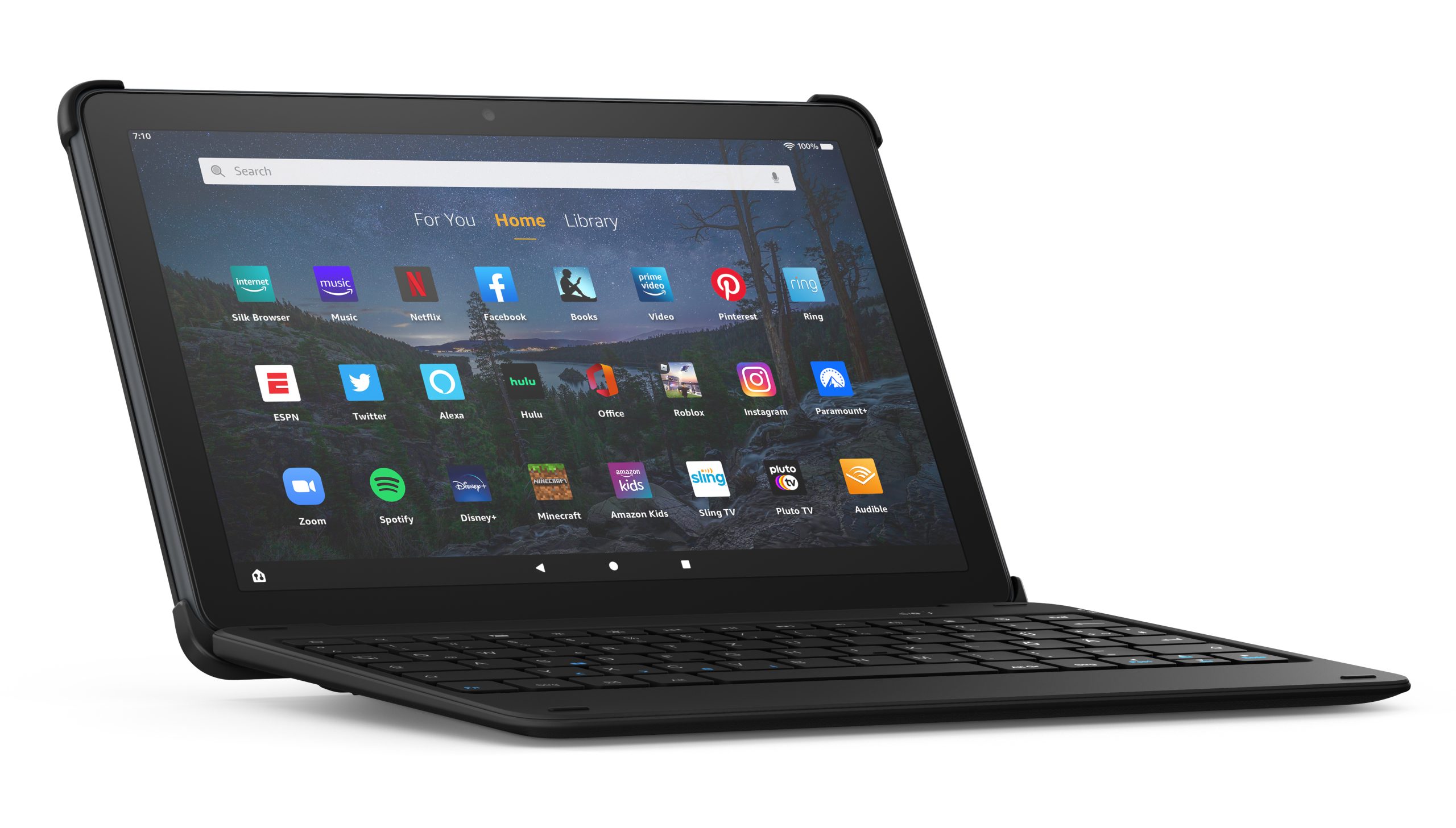 thumbnail image 2 of Amazon Kindle Fire HD 10 Tablet (11th Gen) – 10.1" Display, 32GB, Wi-Fi, 5 Colors – Open Box 2 of 2