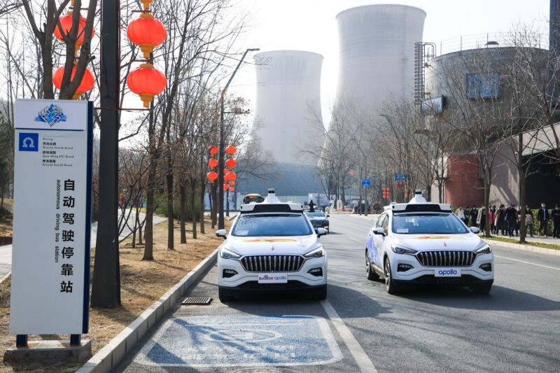 A Chinese company has started charging for fully driverless rides