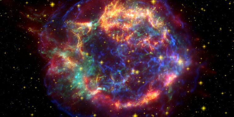 The new data is evidence of a process triggered by exploding stars