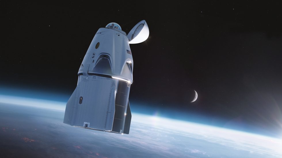 SpaceX's cupola will provide Crew Dragon with a great view. 