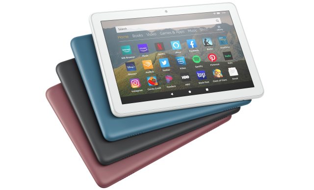 Amazon Fire HD 8 tablet.