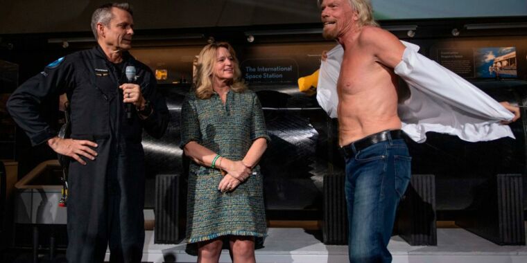Game on'Sir Richard Branson will attempt to go to space on July 11