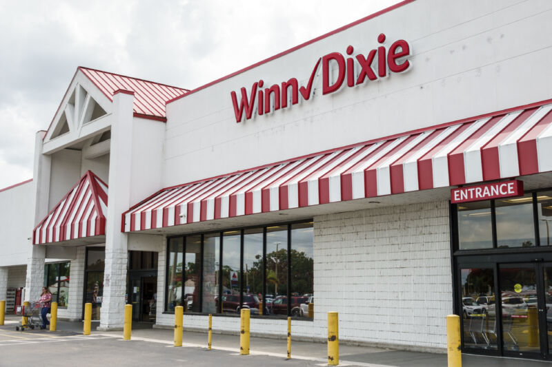 A Winn-Dixie supermarket in Florida.