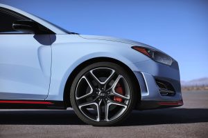 Hyundai Veloster N front wheel