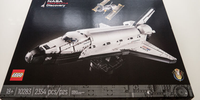 space shuttle lego