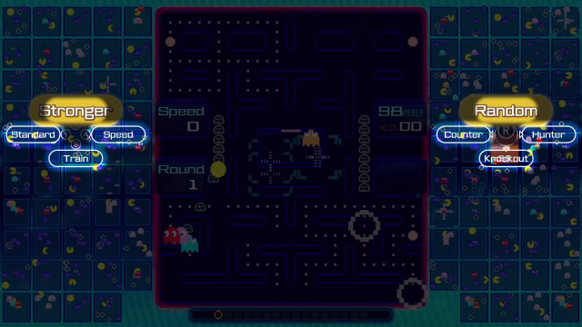 I tried playing the 99-player battle royale 'PAC-MAN 99' that keeps eating  until Pac-Man is the last one on Nintendo Switch. - GIGAZINE