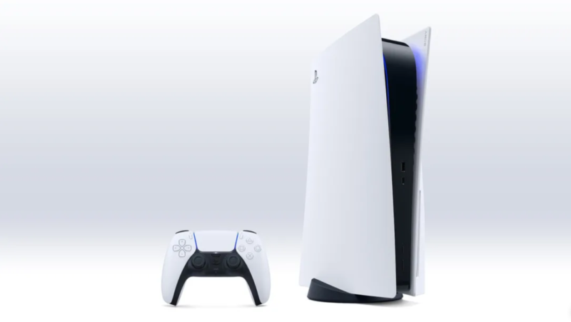 What's missing from this console profile shot in April 2021? A compatible expansion drive for next-gen game storage.
