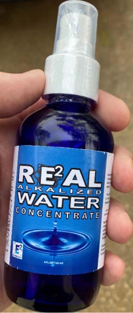 Real Water concentrate.