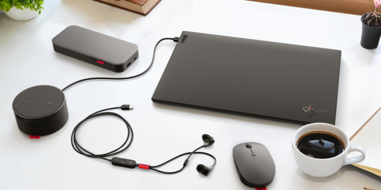 Lenovo’s new “Go” brand of travel gear kicks off with a wireless-charging mouse