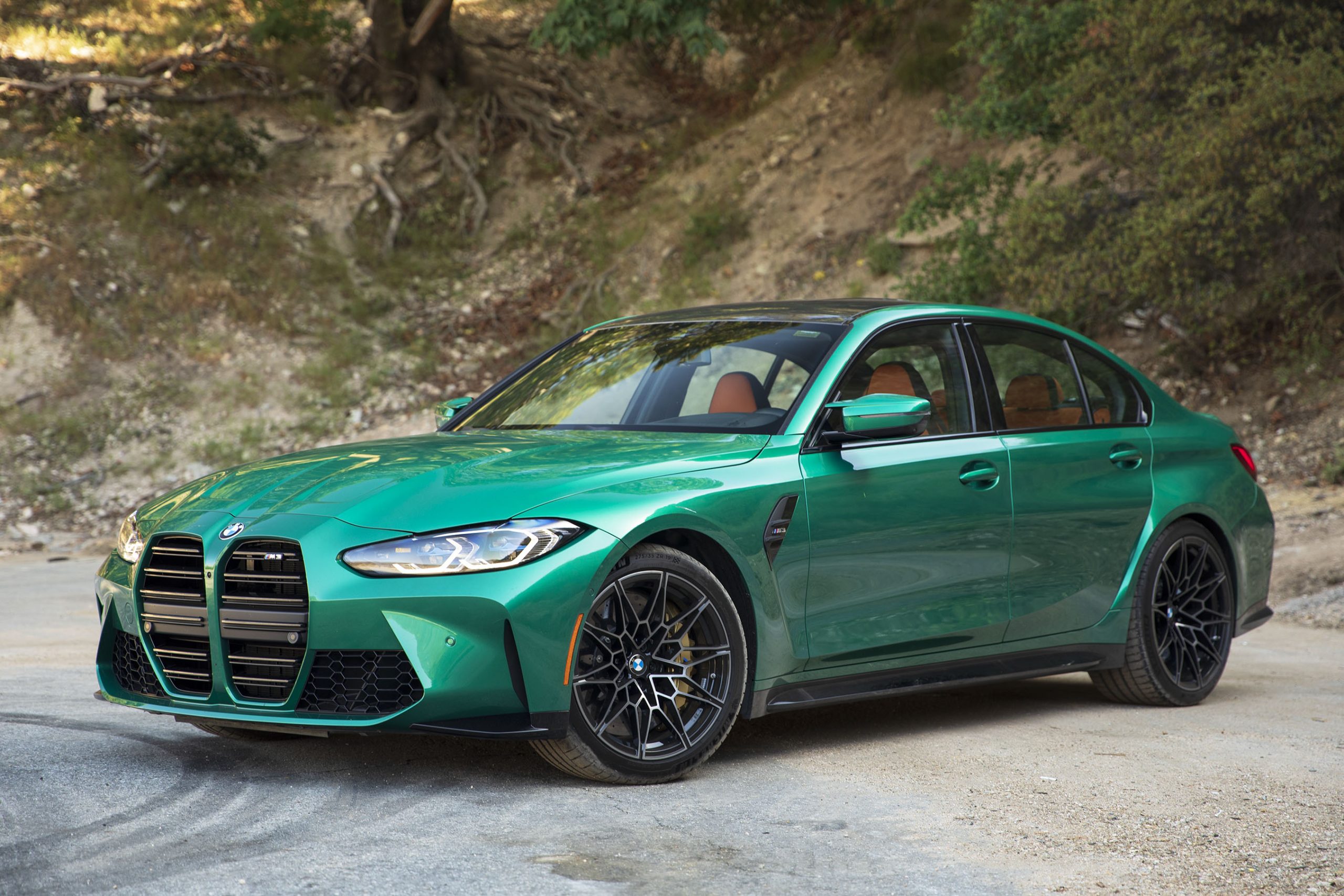 The 2021 BMW M3: When you're driving it, you don't have to see its