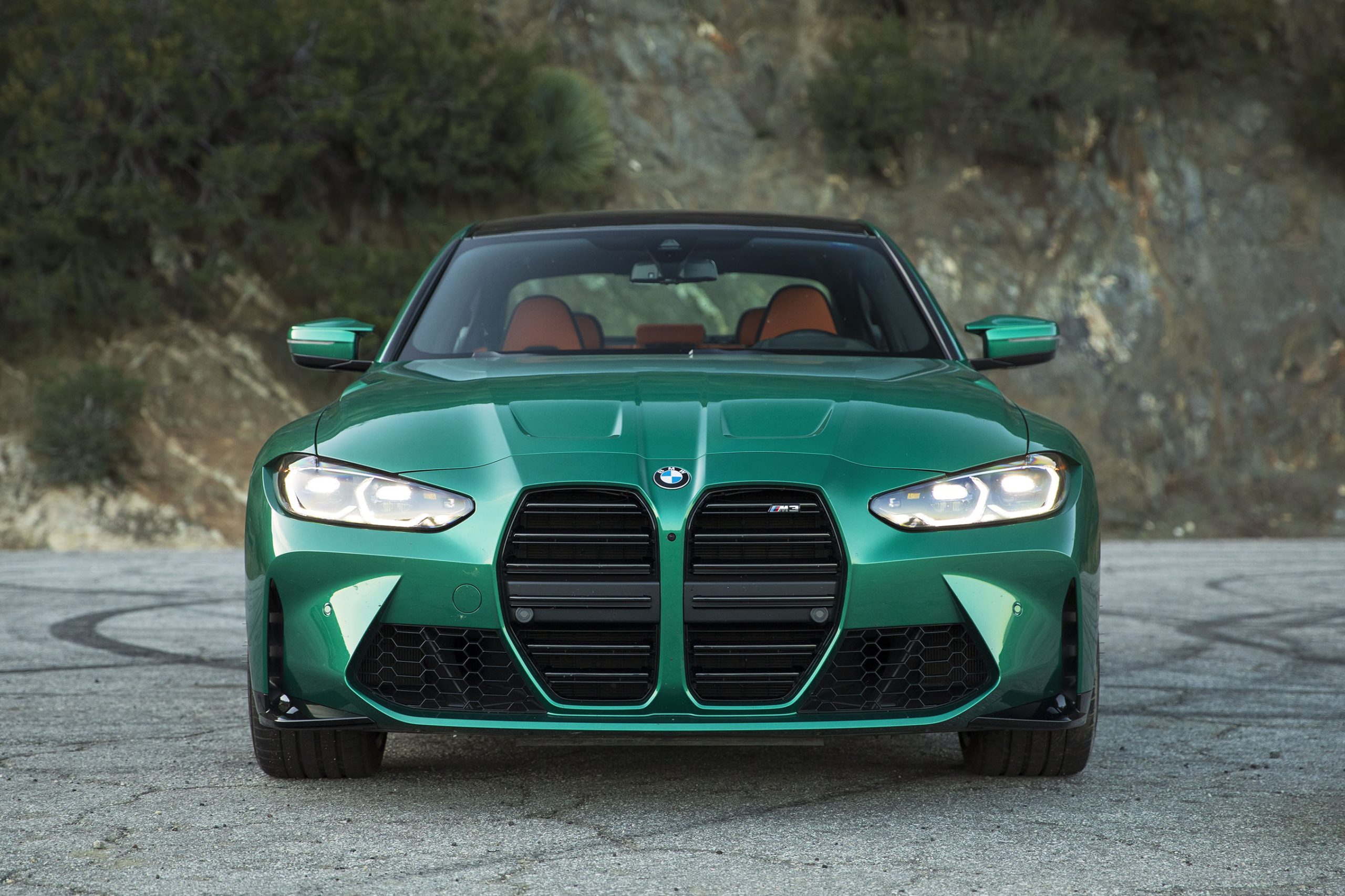 The 2021 BMW M3: When you're driving it, you don't have to see its