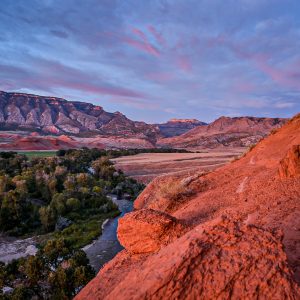 Bighorn Basin, Part Of The Geologic Formation Where The Gastroliths Were Found.