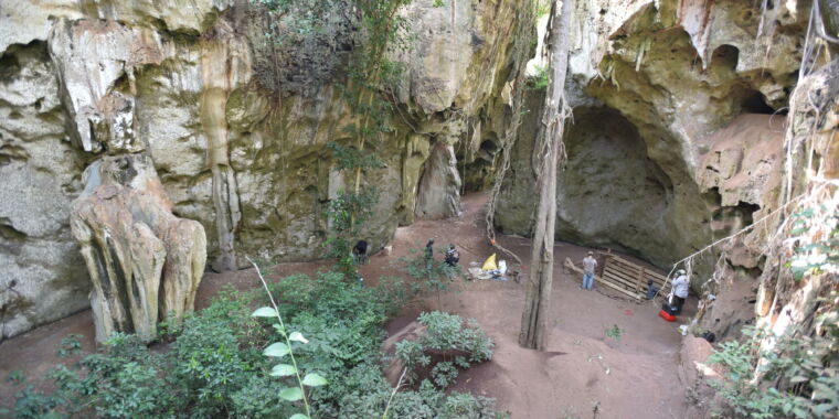 photo of Earliest known burial in Africa is that of a small, fragile child image