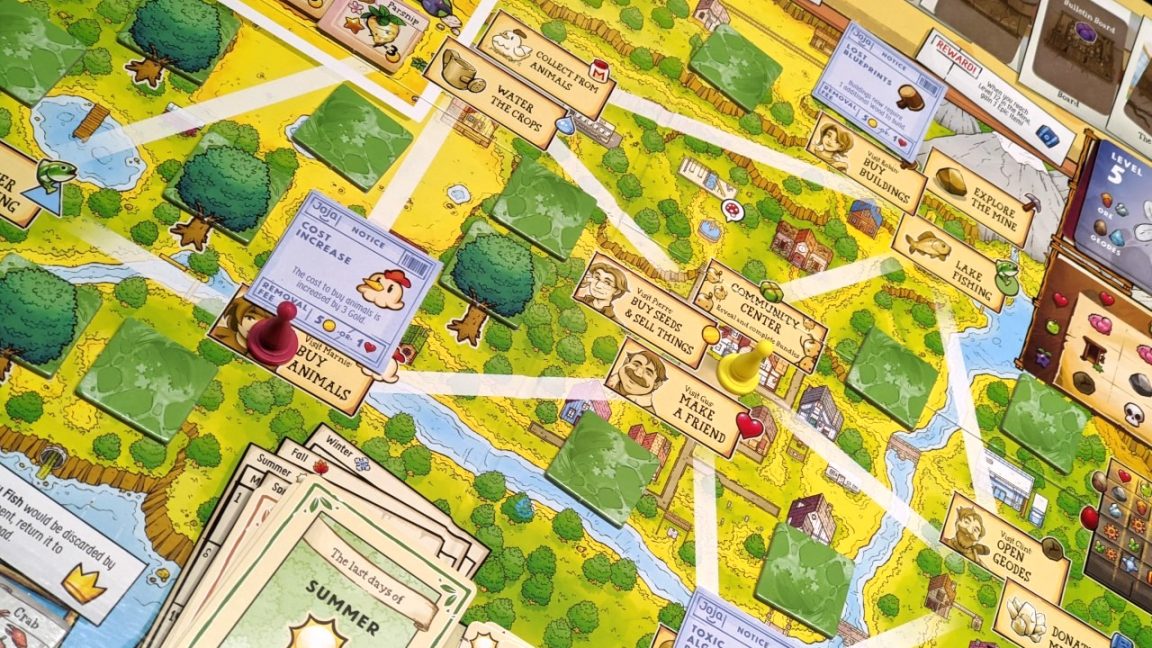 Stardew Valley: The Board Game—a loving production but a mixed review from Grandpa