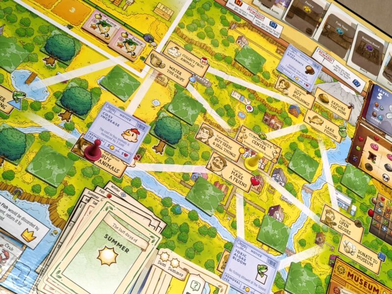 The designer talks about how the board game version of the heartwarming  farming slow life experience game 'Stardew Valley' was created - GIGAZINE