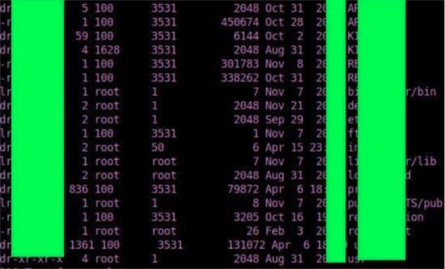 Entre los activos expuestos se  encontraba el servidor FTP de Fermilab, ftp.fnal.gov, que contenía una gran cantidad de datos que permitían el inicio de sesión 