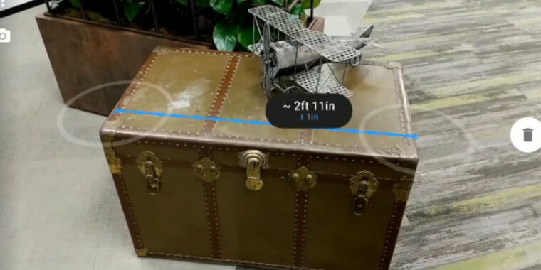 Google kills its augmented reality â€œMeasureâ€ app - Ars Technica