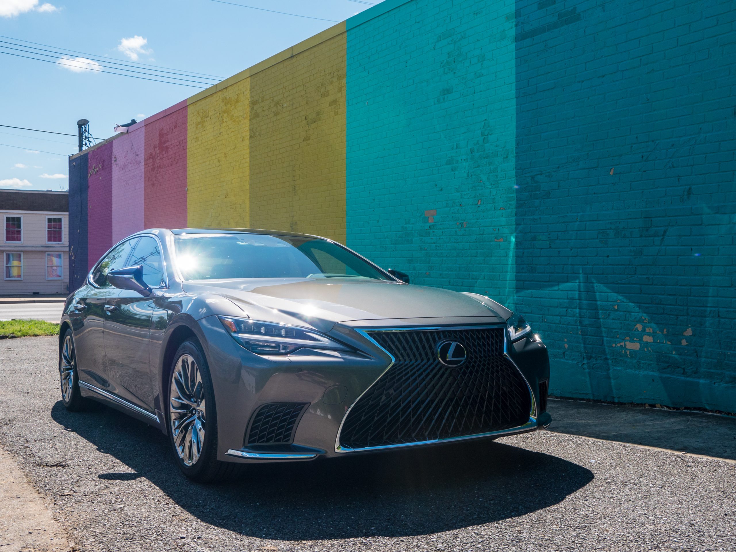 The Lexus LS500 is beautifully crafted, but some tech shows its