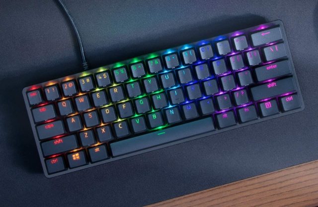 Razer'S Huntsman Mini Is An Ultra-Compact Mechanical Keyboard That Works Well For Games.