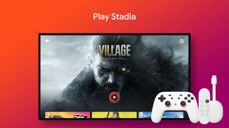 Google Stadia: Now for televisions. 