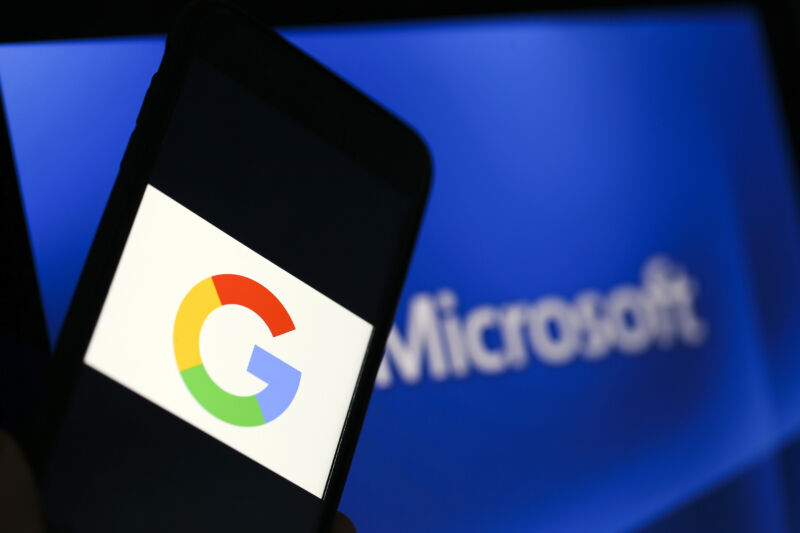 Google Et Microsoft S'Entendent Pour Recommencer À Se Poursuivre